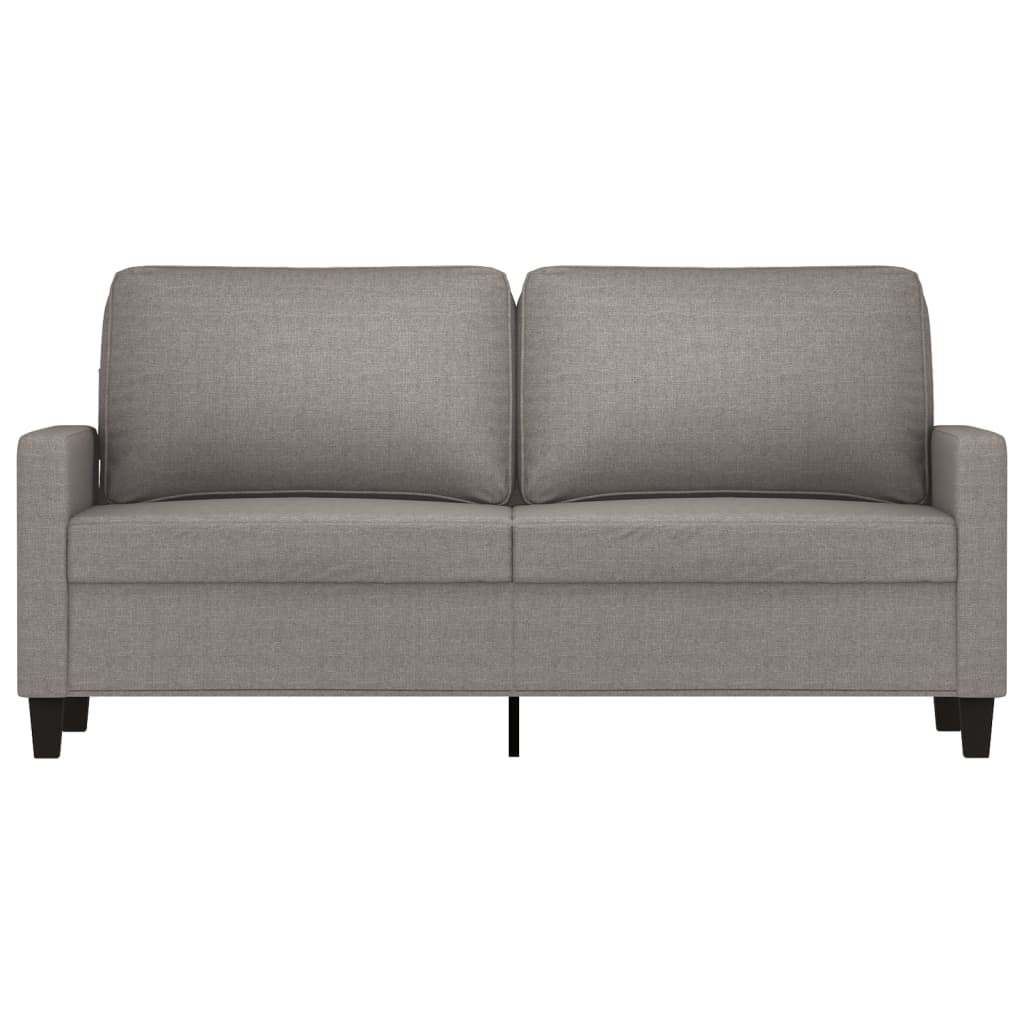 2-Sitzer-Sofa "Lina" Taupe 140 cm Stoff