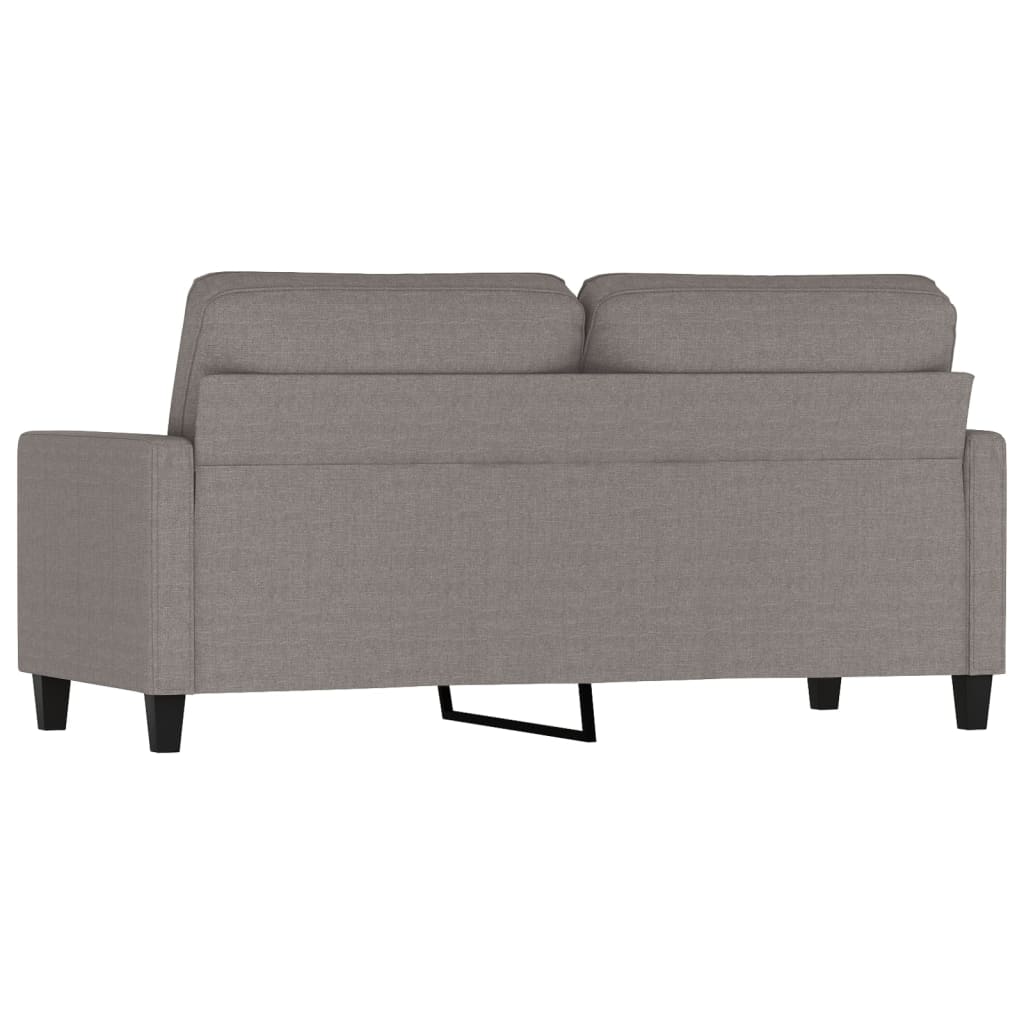 2-Sitzer-Sofa "Lina" Taupe 140 cm Stoff