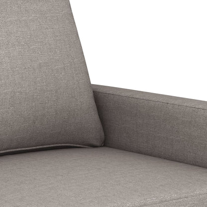 2-Sitzer-Sofa "Lina" Taupe 140 cm Stoff