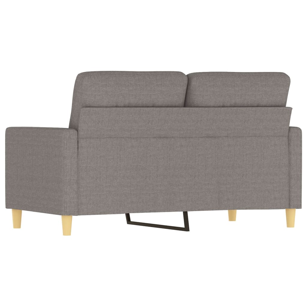 2-Sitzer-Sofa "Therese" Taupe 120 cm Stoff