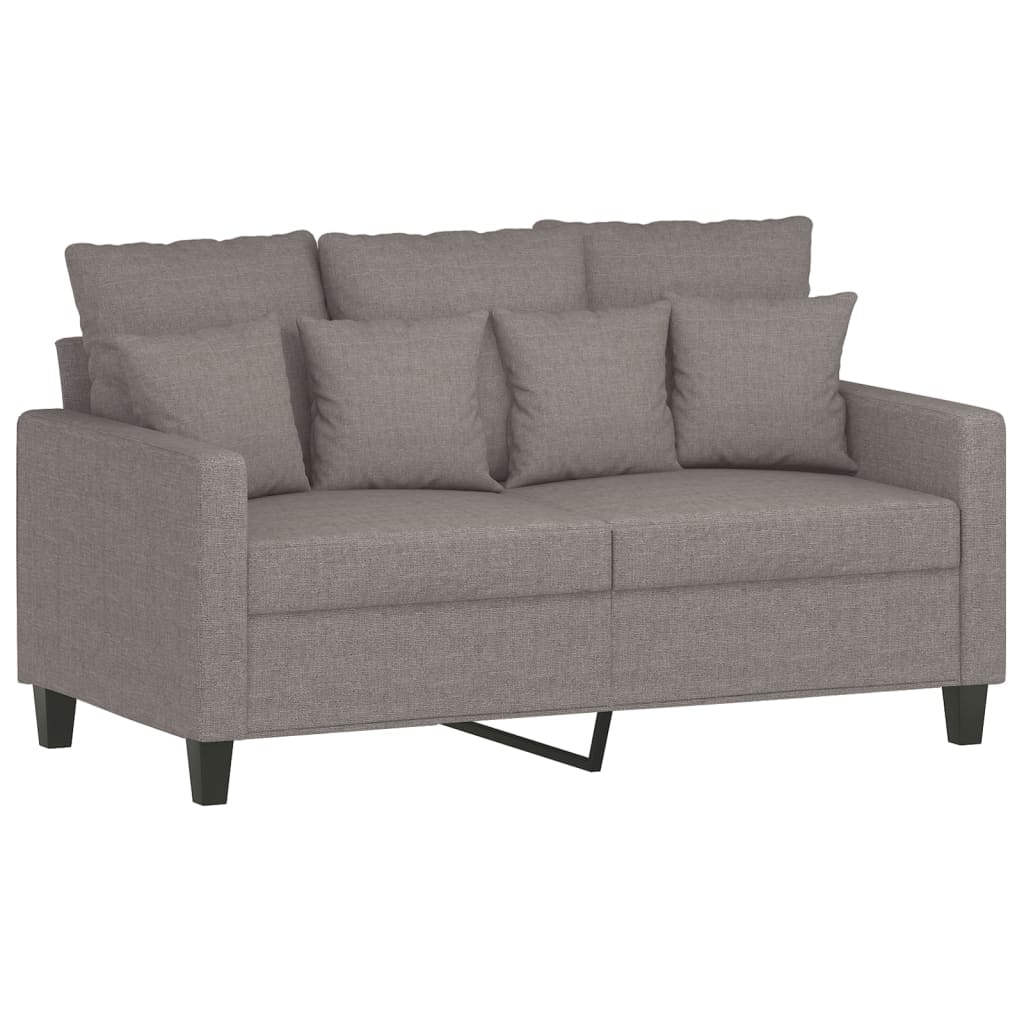 2-Sitzer-Sofa "Samanta" Taupe 120 cm Stoff