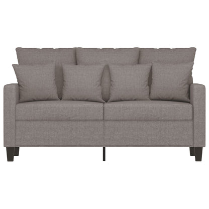 2-Sitzer-Sofa "Samanta" Taupe 120 cm Stoff