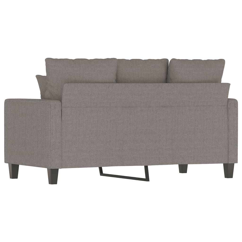 2-Sitzer-Sofa "Samanta" Taupe 120 cm Stoff