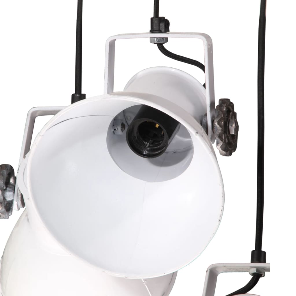 Lampe suspendue 25 W blanche 30x30x100 cm E27