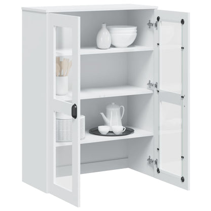 Fixation pour buffet haut VIKEN en bois blanc