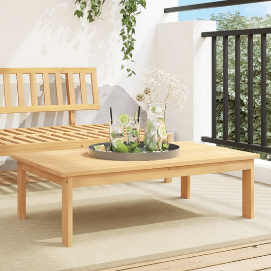 Table de jardin 100x60x30 cm en bois d'acacia massif