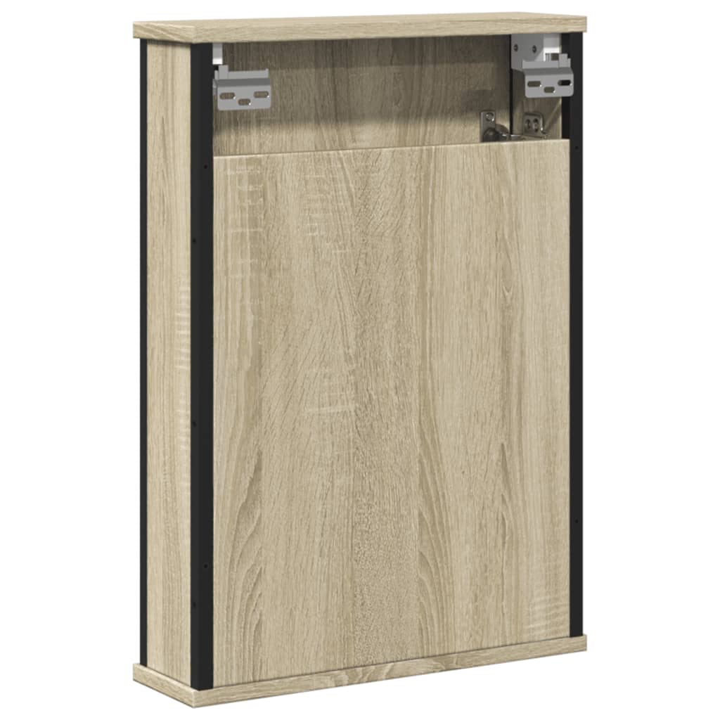 Bad-Spiegelschrank Sonoma-Eiche 42x12x60 cm Holzwerkstoff