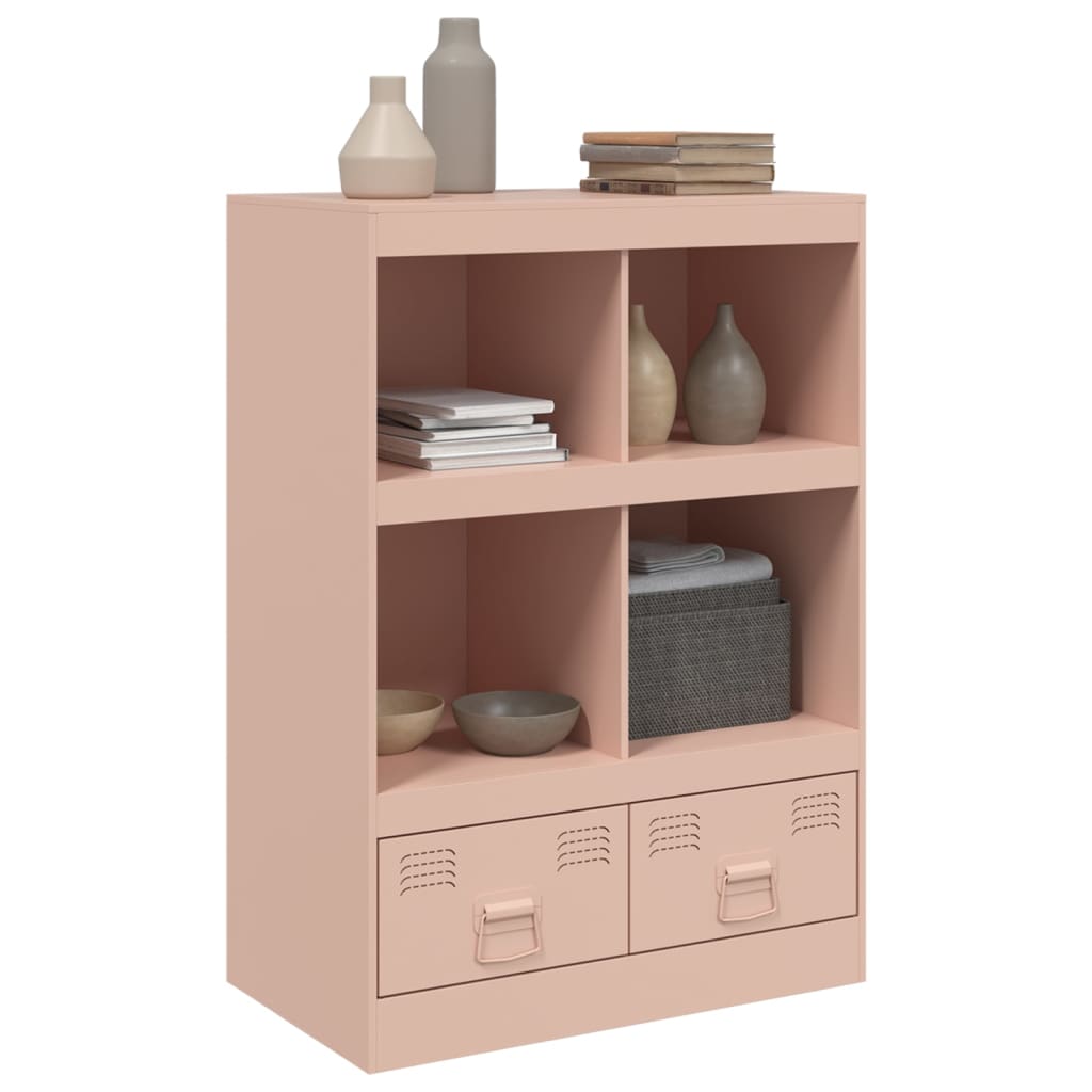 Highboard Rosa 67x39x95 cm Stahl