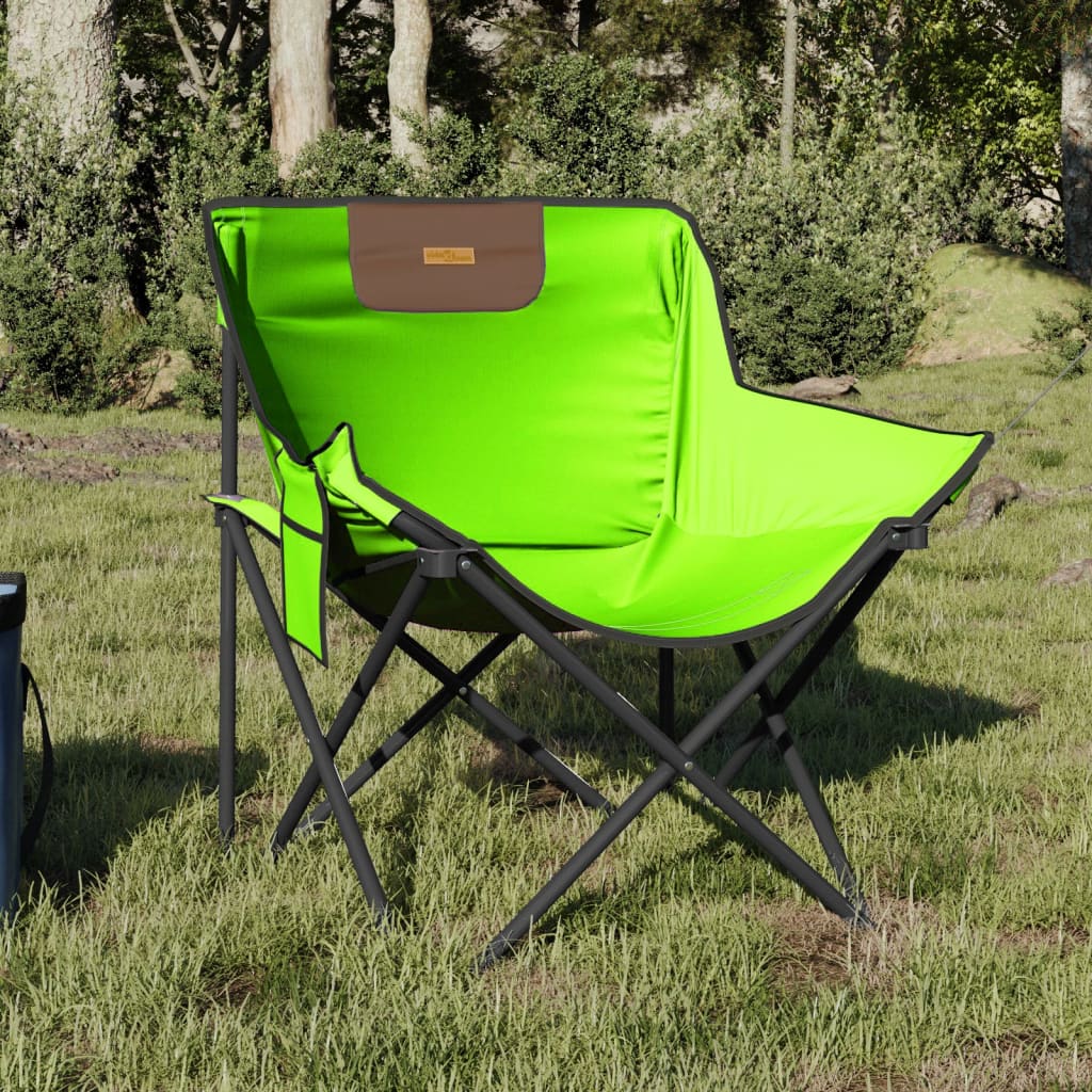 Campingstühle 2 Stk. mit Tasche Klappbar Grün