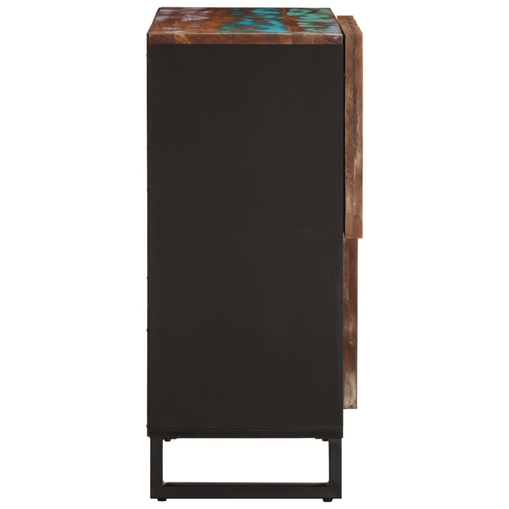 Sideboard 80x34x75 cm Massivholz Akazie