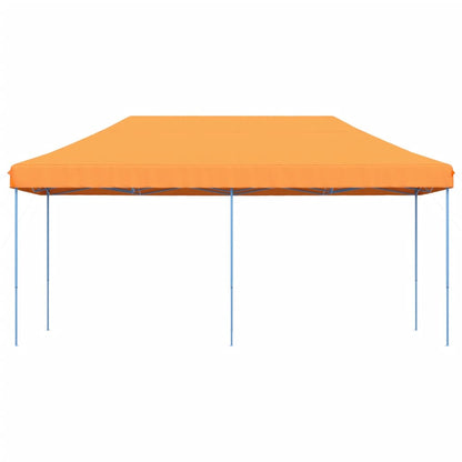 Partyzelt Faltbar Pop-Up Orange 580x292x315 cm