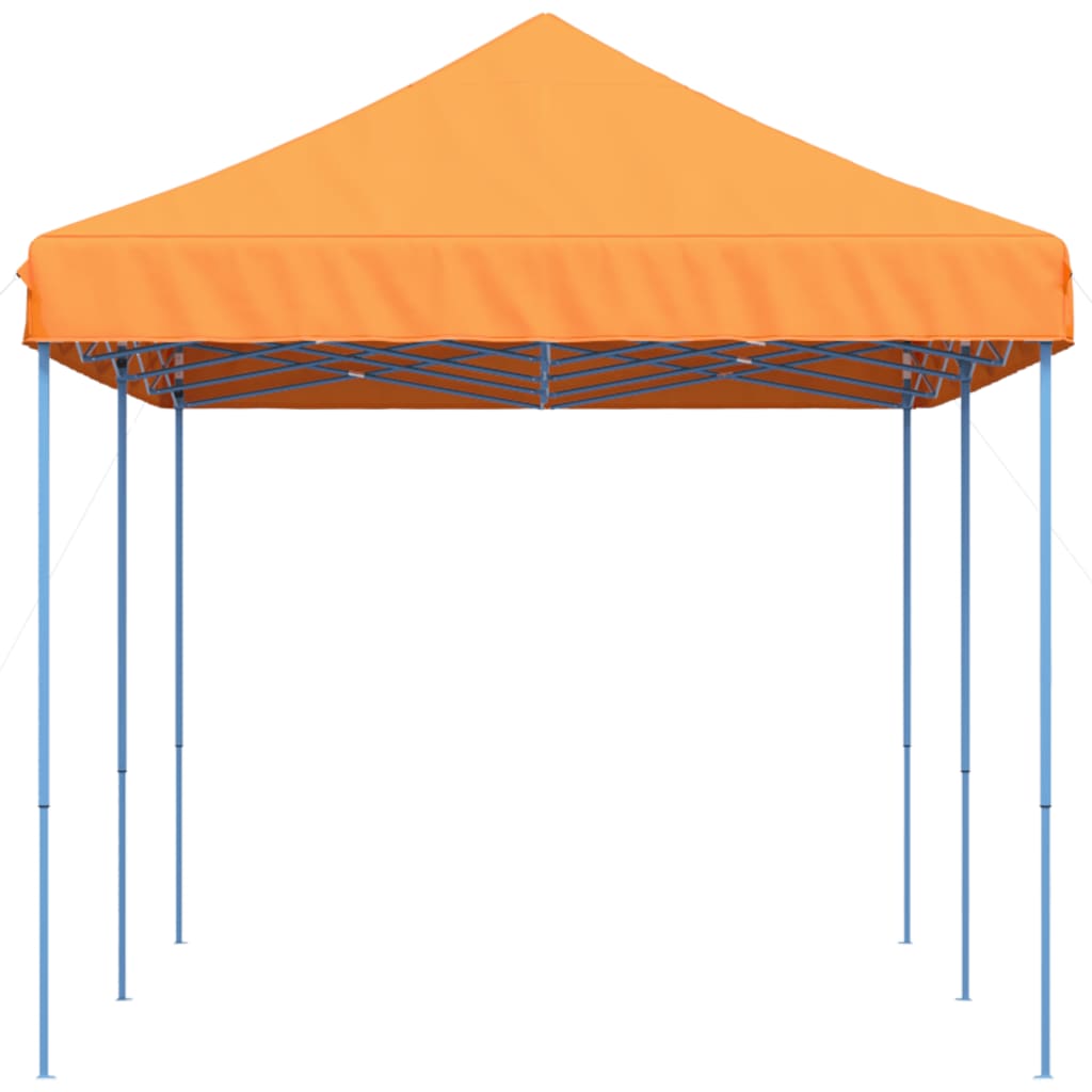 Partyzelt Faltbar Pop-Up Orange 580x292x315 cm