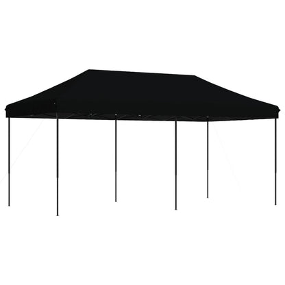 Partyzelt Faltbar Pop-Up Schwarz 580x292x315 cm