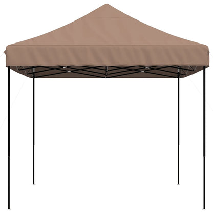 Tente de fête pliable pop-up marron 440x292x315 cm