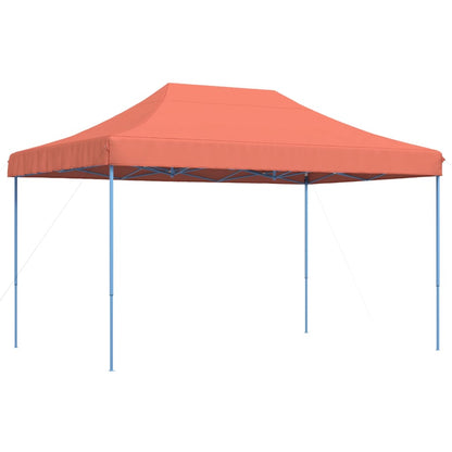 Partyzelt Faltbar Pop-Up Terrakottarot 440x292x315 cm