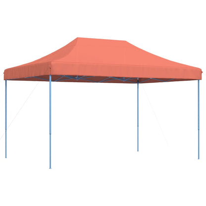 Partyzelt Faltbar Pop-Up Terrakottarot 440x292x315 cm