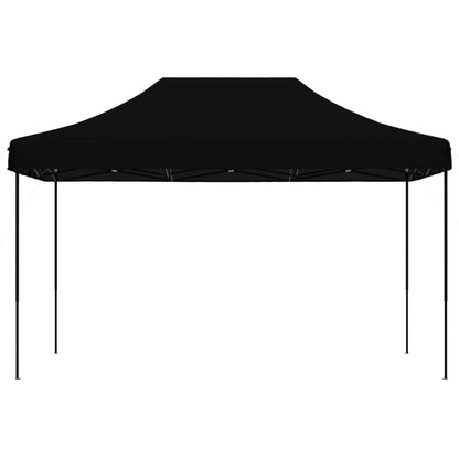 Partyzelt Faltbar Pop-Up Schwarz 440x292x315 cm