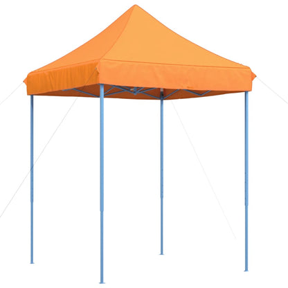 Tente de fête pliable pop-up orange 200x200x306 cm