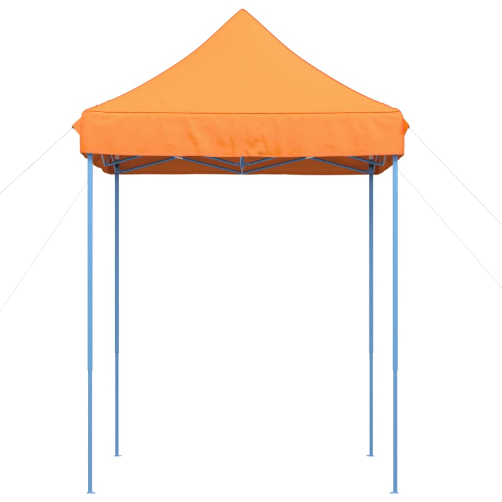 Tente de fête pliable pop-up orange 200x200x306 cm