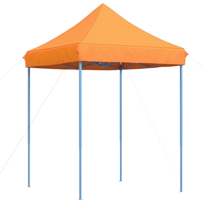 Tente de fête pliable pop-up orange 200x200x306 cm