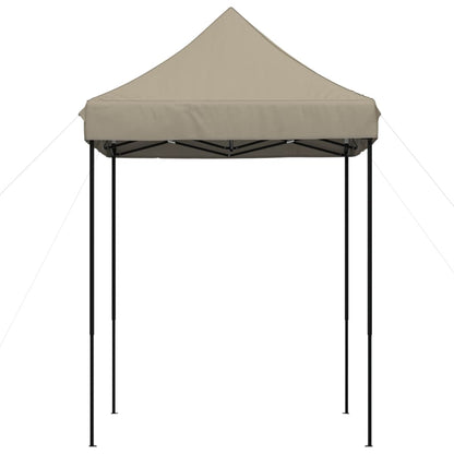 Tente de fête pliable pop-up taupe 200x200x306 cm