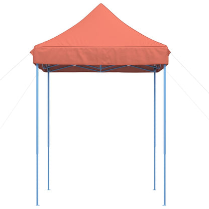 Tente de fête pliable pop-up terre cuite rouge 200x200x306 cm