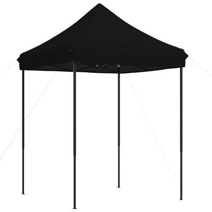 Tente de fête pliable pop-up noire 200x200x306 cm