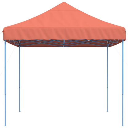 Partyzelt Faltbar Pop-Up Terrakottarot 410x279x315 cm