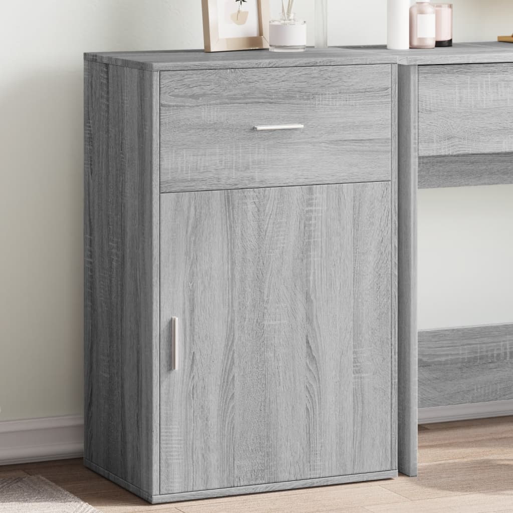 Armoire latérale gris Sonoma 56,5x39x90 cm en bois