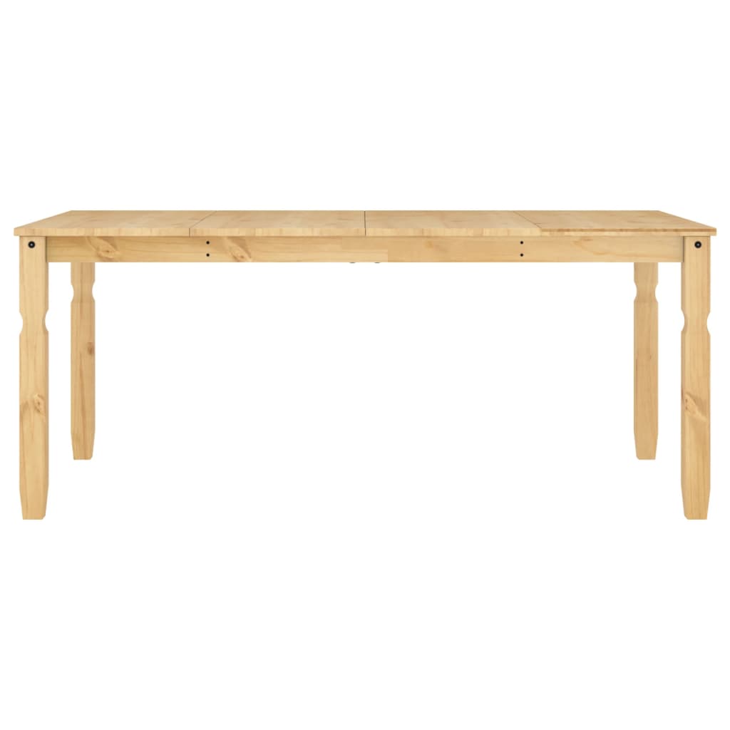 Mesa de comedor Corona 180x90x75 cm madera maciza de pino