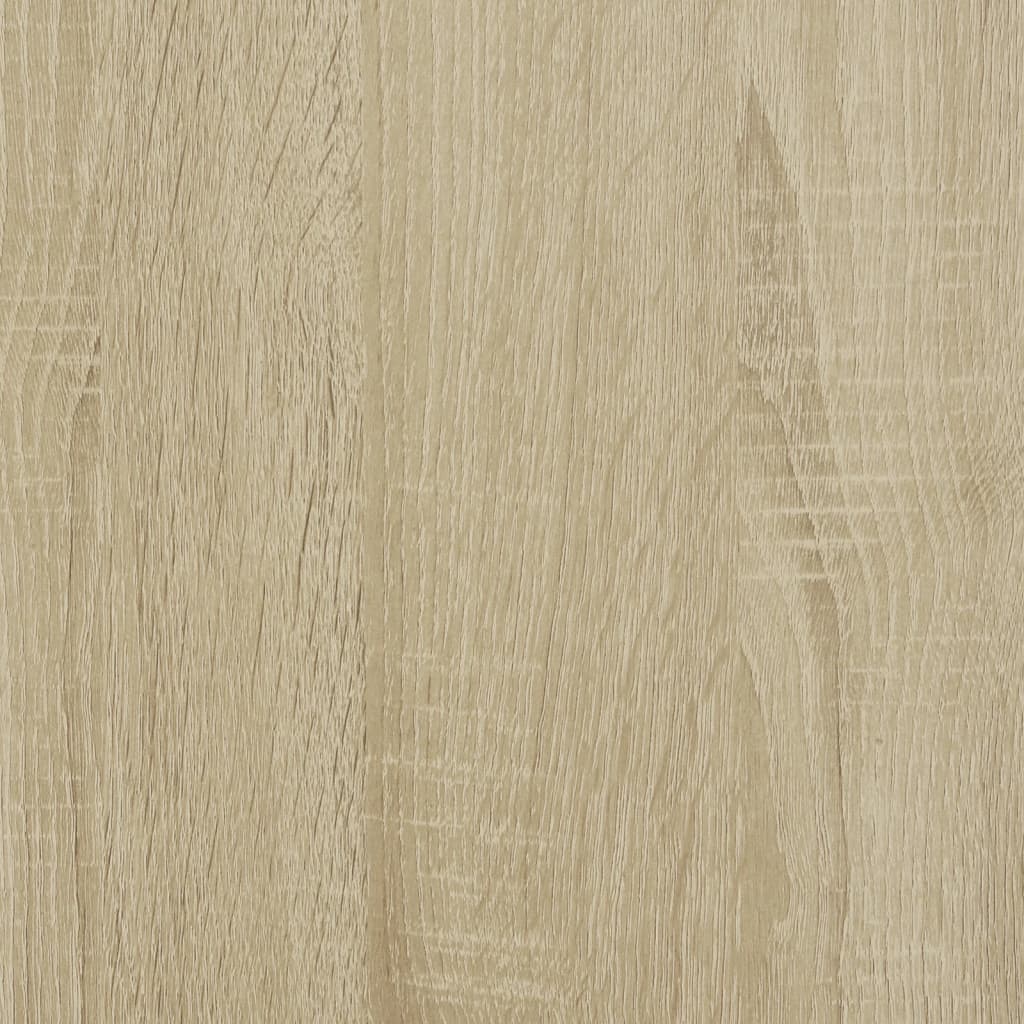 Bettgestell Sonoma-Eiche 135x190 cm Holzwerkstoff