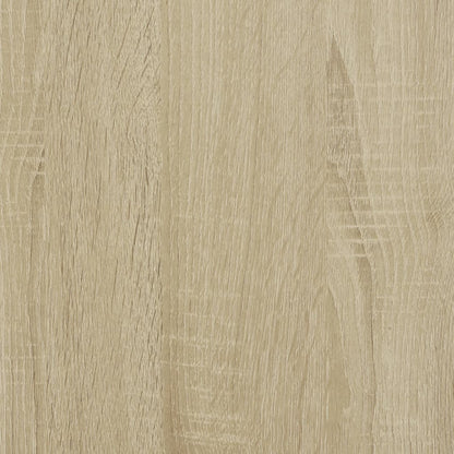 Bettgestell Sonoma-Eiche 135x190 cm Holzwerkstoff