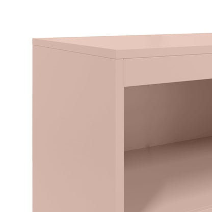 Highboard Senfgelb 68,5x38,5x107 cm Stahl