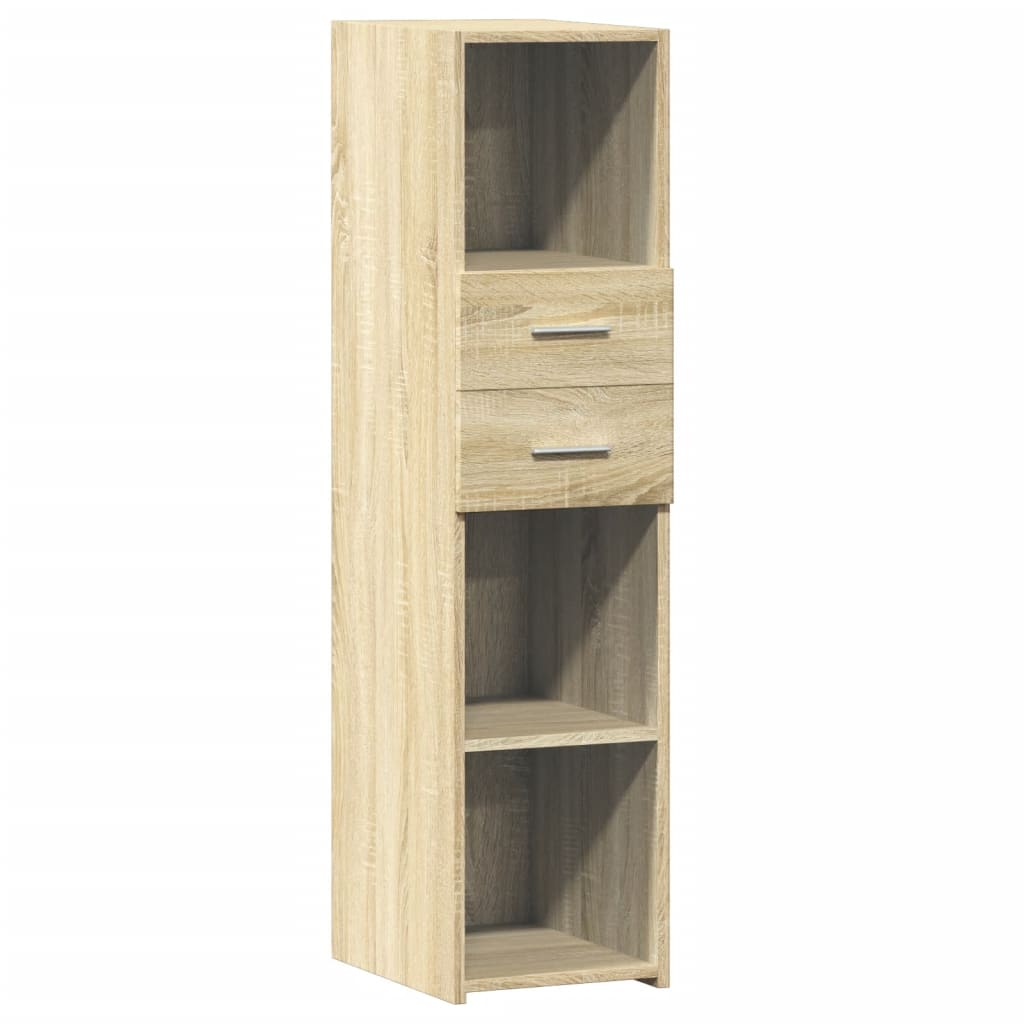 Highboard Sonoma-Eiche 30x42,5x124 cm Holzwerkstoff