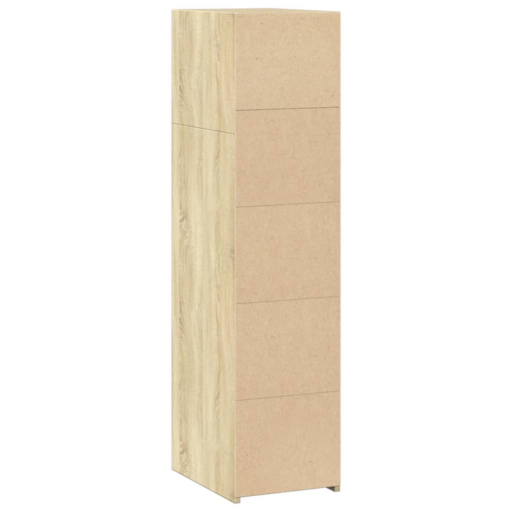 Highboard Sonoma-Eiche 30x41x124 cm Holzwerkstoff