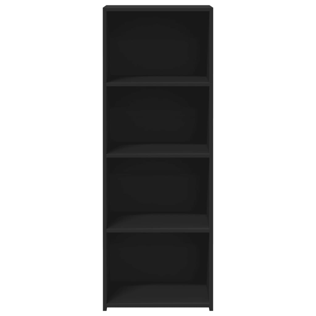 Highboard Schwarz 45x41x124 cm Holzwerkstoff