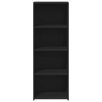 Highboard Schwarz 45x41x124 cm Holzwerkstoff