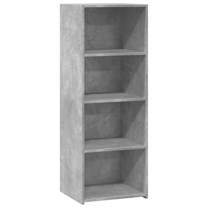 Buffet gris béton 45x41x124 cm en bois