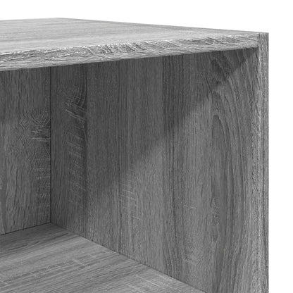 Buffet haut chêne Sonoma gris 40x41x185 cm matériau bois