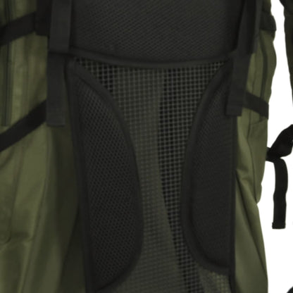 Wanderrucksack Armeegrün 80 L Oxford-Gewebe