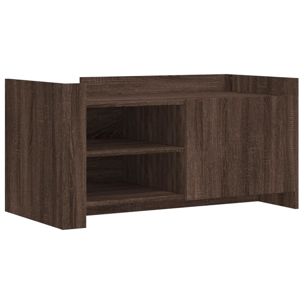 Couchtisch Braun Eichen-Optik 100x50x50 cm Holzwerkstoff