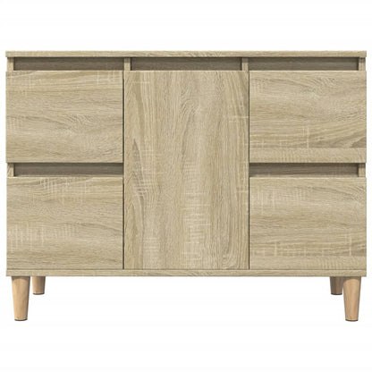 Meuble vasque en chêne Sonoma 80x33x60 cm en bois