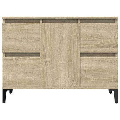 Meuble vasque en chêne Sonoma 80x33x60 cm en bois