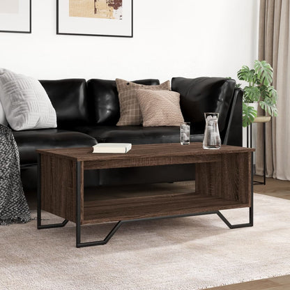 Couchtisch Braun Eichen-Optik 100x51x40 cm Holzwerkstoff