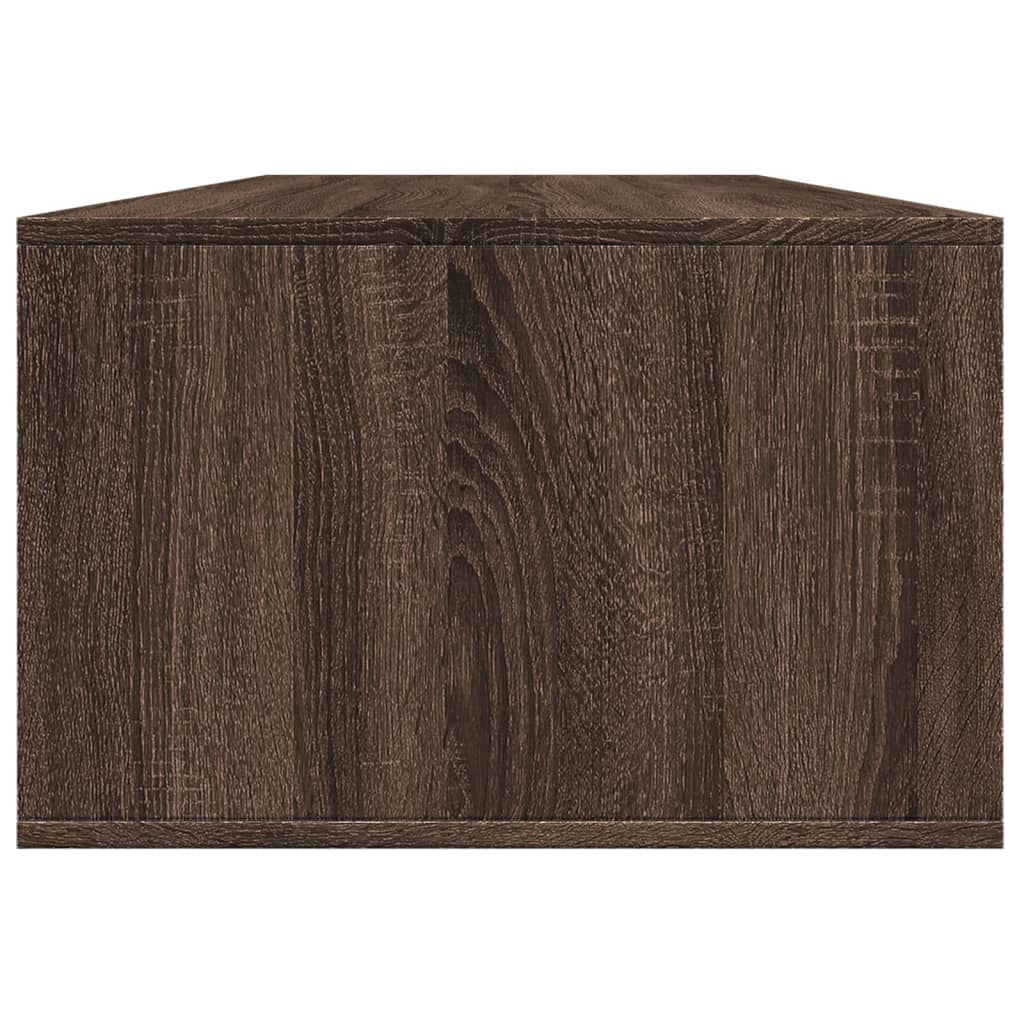 Couchtisch Braun Eichen-Optik 102x55x35 cm Holzwerkstoff