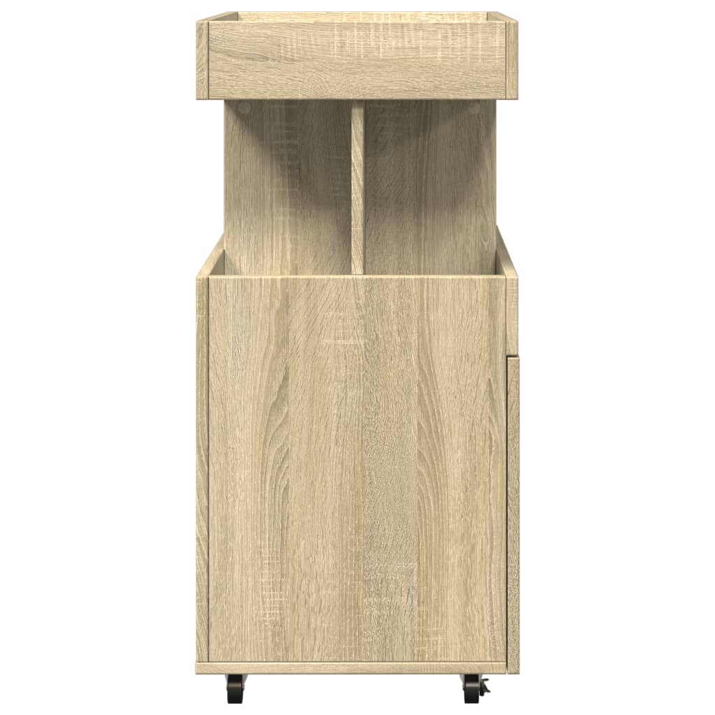 Barwagen Sonoma-Eiche 50x41x89 cm Holzwerkstoff