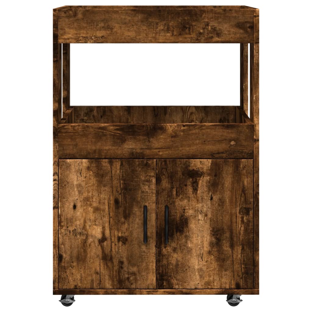 Barwagen Räuchereiche 60x39,5x89 cm Holzwerkstoff