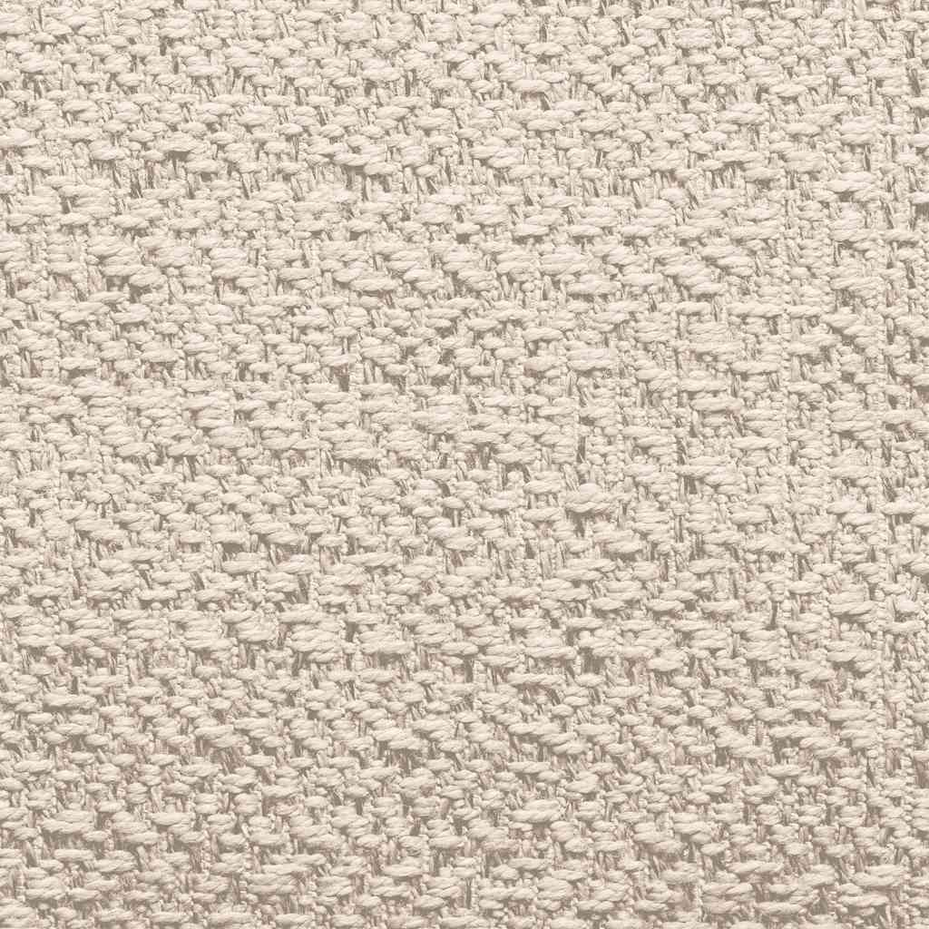 Teppich ZIZUR Creme 80x200 cm Jute-Optik Indoor und Outdoor