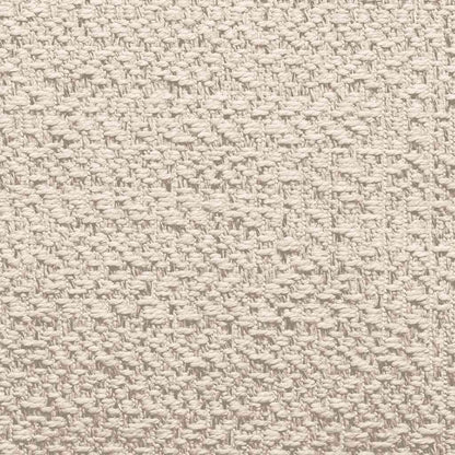 Teppich ZIZUR Creme 80x200 cm Jute-Optik Indoor und Outdoor