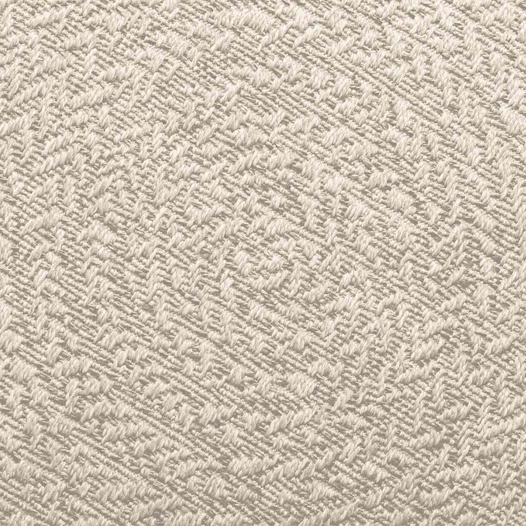 Teppich ZIZUR Creme 240x240 cm Jute-Optik Indoor und Outdoor